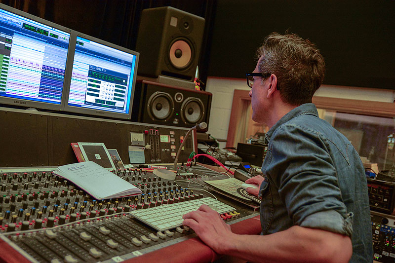 Studio 2014 – Aufnahmen zu Debütalbum «Es brennt – was tun?»